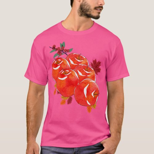 Fall Beautiful Apple T_Shirt