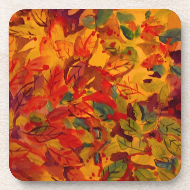 Fall Beverage Coaster (Front)