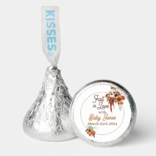 Fall Boho Baby Shower Stickers Hershey®'s Kisses®