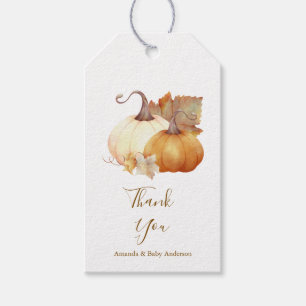 Fall boho Rustic Baby Shower Gift Tags