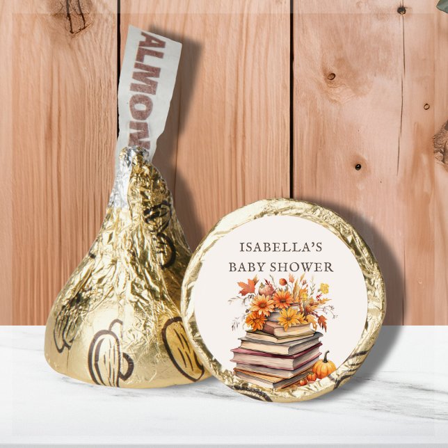 Fall Book Theme Baby Shower Hershey®'s Kisses® (Creator Uploaded)