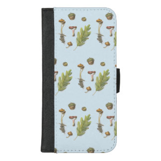 Fall Botanical with Mushrooms iPhone 8/7 Plus Wallet Case