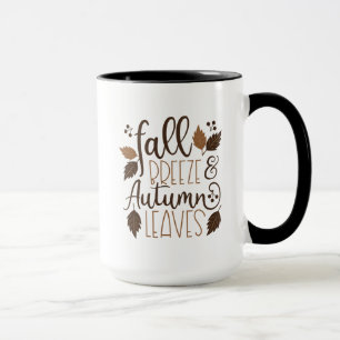 Fall Breeze Autumn Leaves Mug
