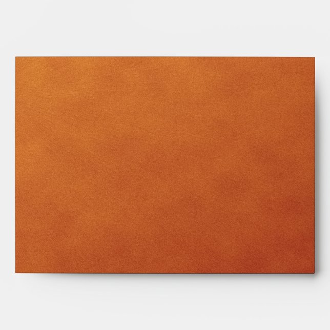 Fall Breezes Wedding Envelope (Front)