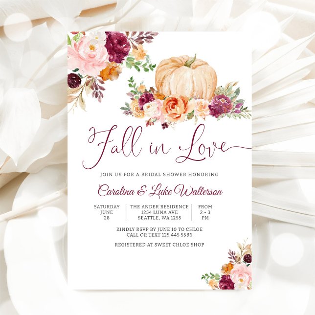 Fall Bridal Shower Invitation (Creator Uploaded)