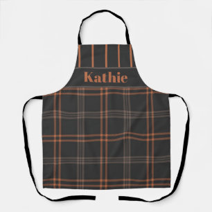 Fall Buffalo Plaid Gingham Checkered Custom  Apron