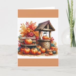 Fall Card, Fall Season Card, Fall, seasonal card