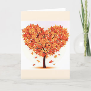 Fall Card, Fall Season Card, Fall, seasonal card, Holiday Card