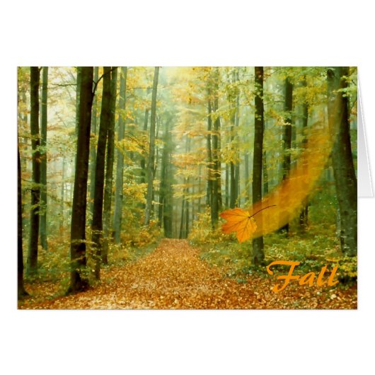 Fall Cards (Front Horizontal)
