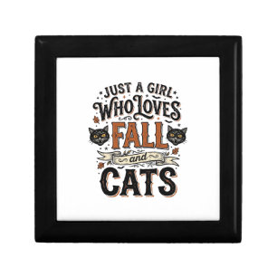 Fall Cat Lover Vintage Halloween Shirt Design_1 Gift Box