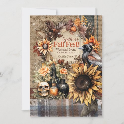 Fall Celebration Invitations