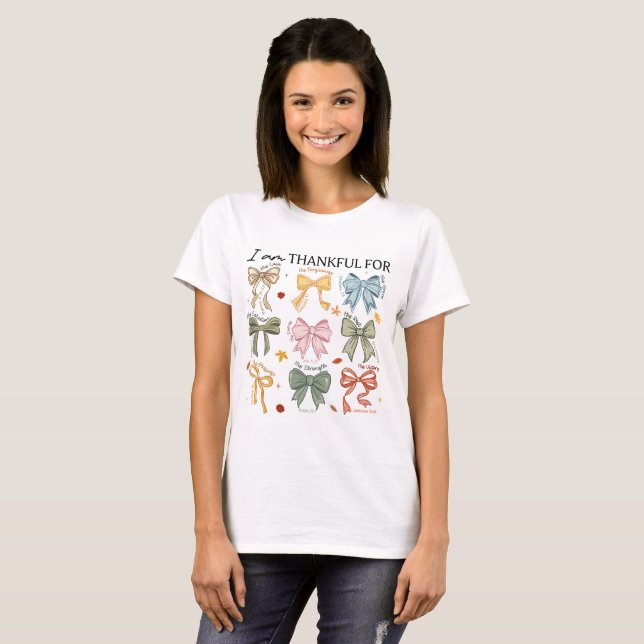 Fall Christian Thanksgiving T-Shirt (Front Full)