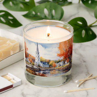 Fall Church Scented Candle