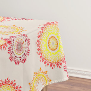 Fall Circles Tablecloth