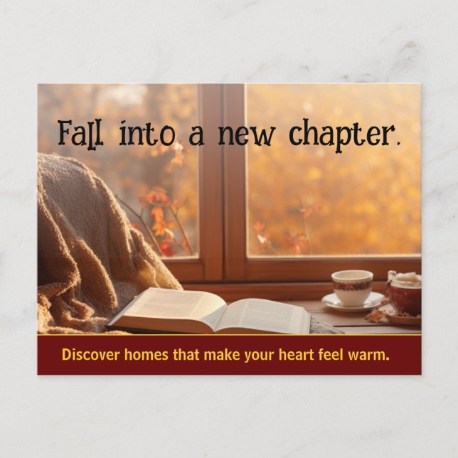 Fall Client Real Estate Marketing Postcard (Front)