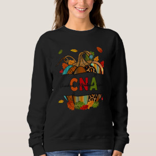 Fall CNA Nurse Pumpkin Certified Nursing Assistant Sweatshirt
