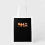 Fall Coffee Cute Lover Halloween Pumpkin Latte Dri Grocery Bag