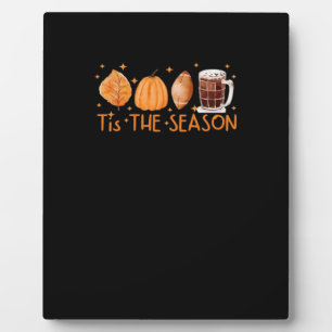 Fall Coffee Cute Lover Halloween Pumpkin Latte Dri Plaque