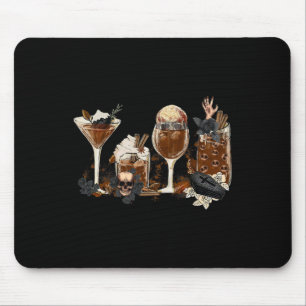 Fall Coffee Halloween Pumpkin Spice Autumn Season Mouse Pad