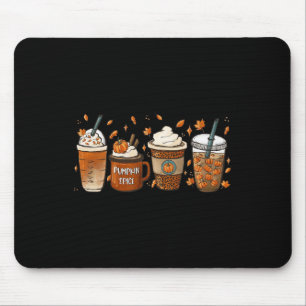 Fall Coffee Pumpkin Spice Junkie Latte Autumn Coff Mouse Pad