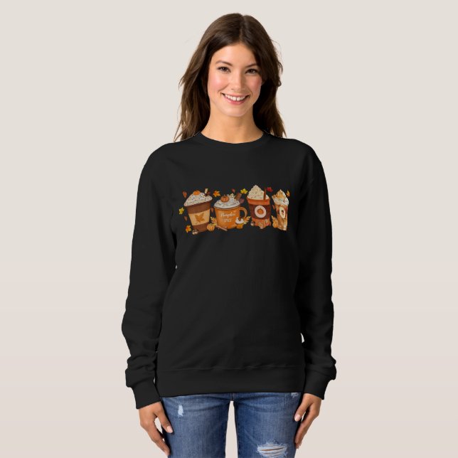 Fall Coffee Sweatshirt (Front Full)
