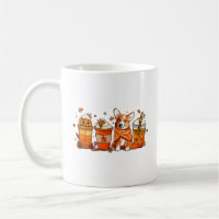 Fall Coffee with Corgi Pumpkin Spice Latte Lovers