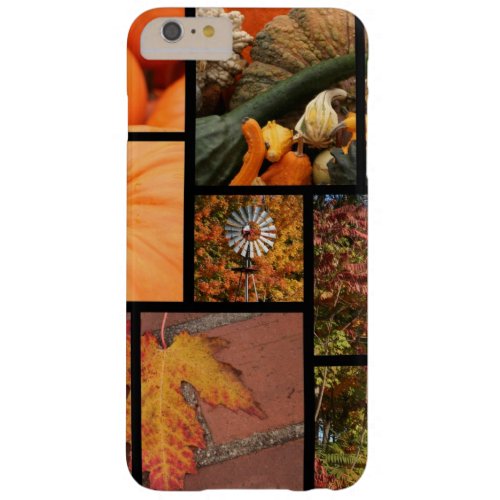 Fall Collage Barely There iPhone 6 Plus Case