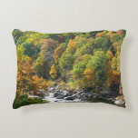 Fall Color at Ohiopyle State Park Accent Pillow