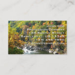 Fall Color at Ohiopyle State Park Business Card