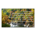 Fall Color at Ohiopyle State Park Business Card Magnet