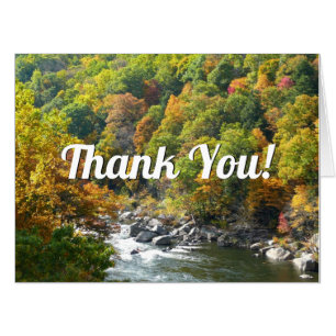 Fall Color at Ohiopyle State Park Card