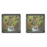 Fall Color at Ohiopyle State Park Cufflinks