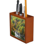 Fall Color at Ohiopyle State Park Desk Organizer