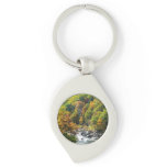 Fall Color at Ohiopyle State Park Keychain