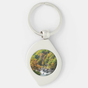 Fall Color at Ohiopyle State Park Keychain