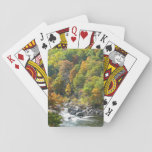 Fall Color at Ohiopyle State Park Playing Cards