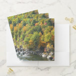 Fall Color at Ohiopyle State Park Pocket Folder