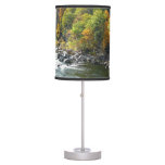 Fall Color at Ohiopyle State Park Table Lamp