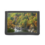 Fall Color at Ohiopyle State Park Trifold Wallet