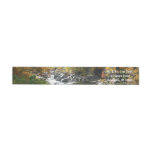 Fall Color at Ohiopyle State Park Wrap Around Label