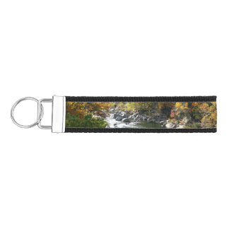Fall Color at Ohiopyle State Park Wrist Keychain