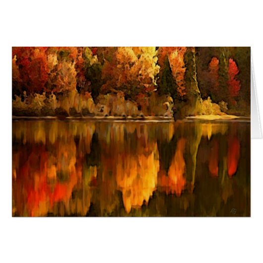 Fall color cards (Front Horizontal)