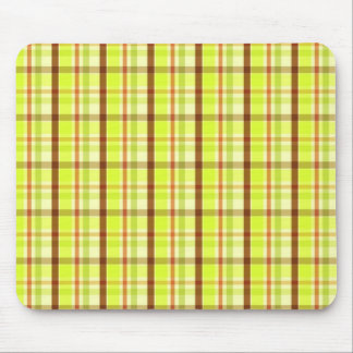 Fall color checks - Mousepad