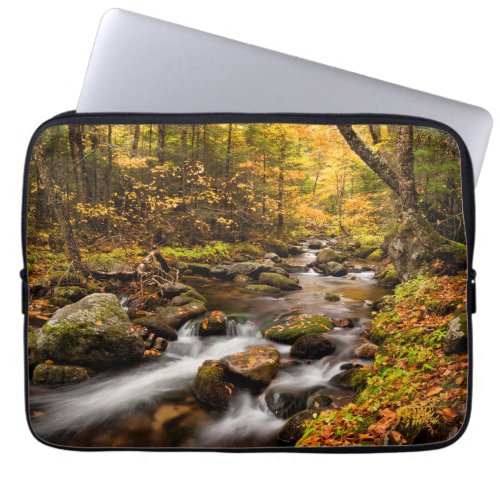 Fall Color Jefferson Brook  White Mountains Laptop Sleeve