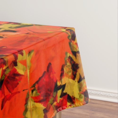 Fall Color Leaves Tablecloth