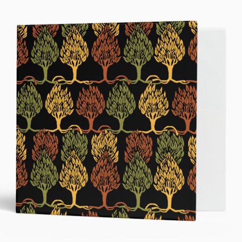 Fall Color Trees Binder