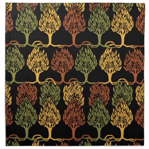 Fall Color Trees Napkin Fall Color Trees Napkin
