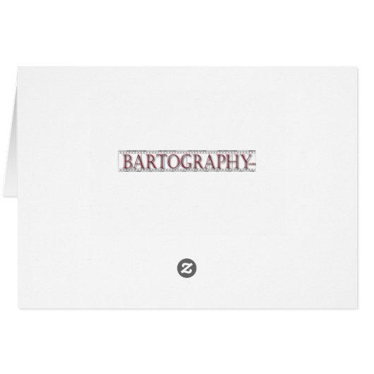 Fall colored leaves cards (Back Horizontal)