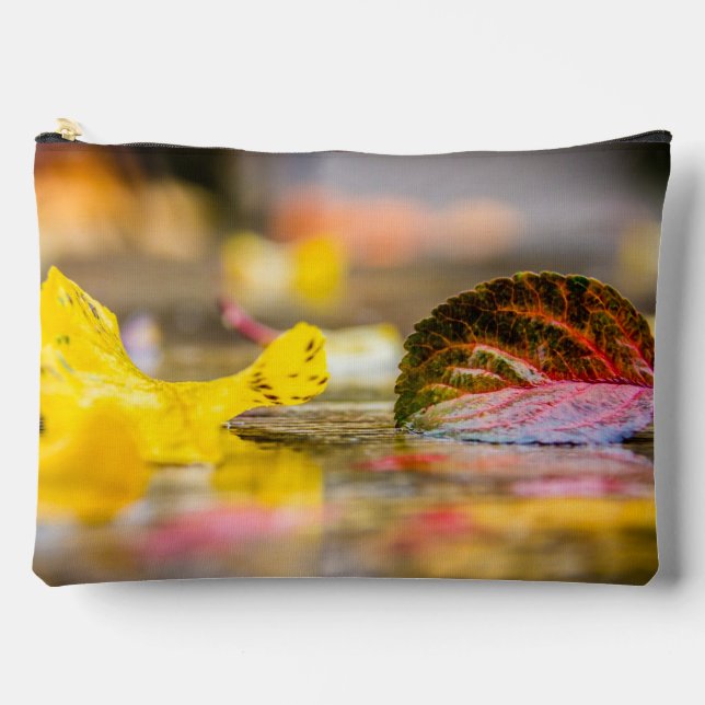 Fall colors accessory pouch (Front)