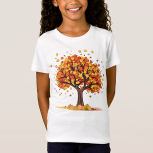 Fall Colors and Falling Leaves T-Shirt